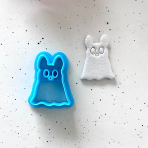 Ghost Dog Clay Cutter: Halloweenkoekje, fondant, pottenbakkerstool