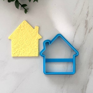 House Ornament cutter | Ginger Bread house ornament | ornament cutter l fondant cutter l cookie cutter l Christmas ornament cutter l baking