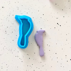 Cardinal Bird Clay Cutter: Polymer Clay Earring Tool (30mm)