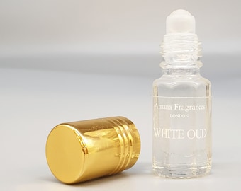 Huile de parfum premium à l'oud blanc - sans alcool