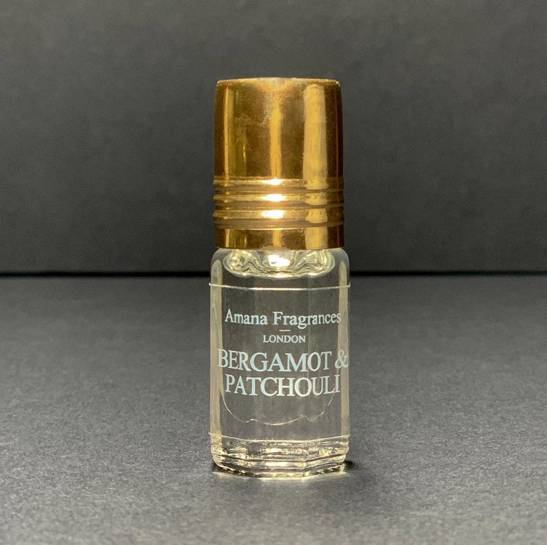 Huile de parfum premium bergamote et patchouli sans alcool image 1