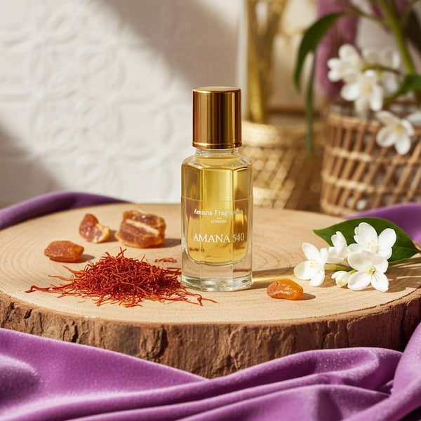 Amana 540 Perfume Oil – Sweet Musky Vanilla Amber (Alcohol-Free)