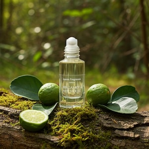 Aceite perfumado de bergamota y pachulí (sin alcohol)