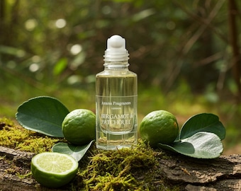 Bergamot & Patchouli Perfume Oil  (alcohol-free)