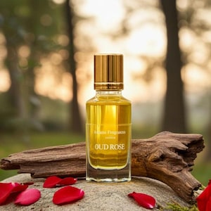 Oud Rose Premium Oil Perfume - alcohol-free