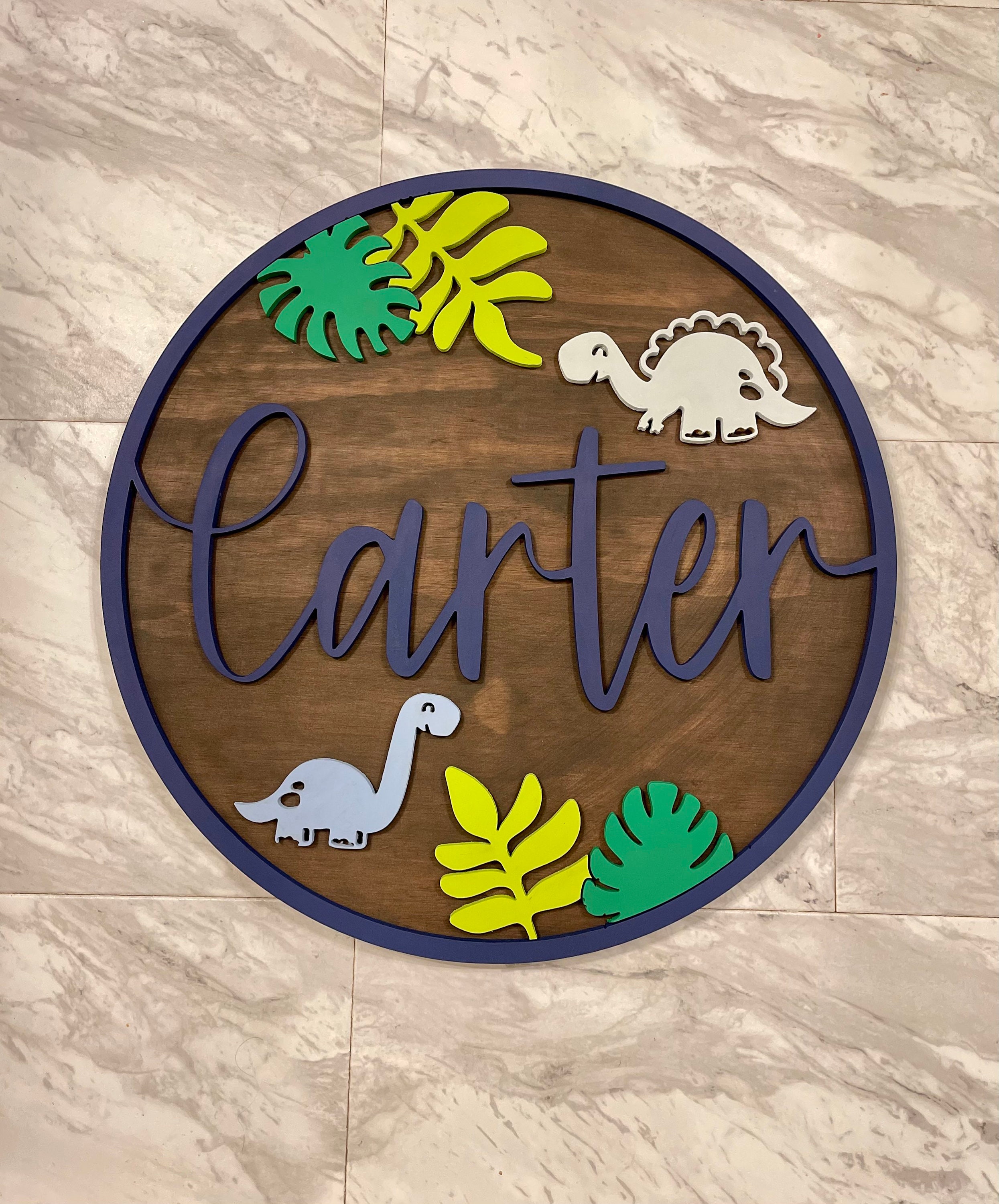 Wood Name Signs For Nursery