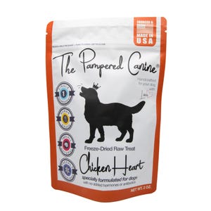 Freeze-Dried Raw Chicken Heart Treat