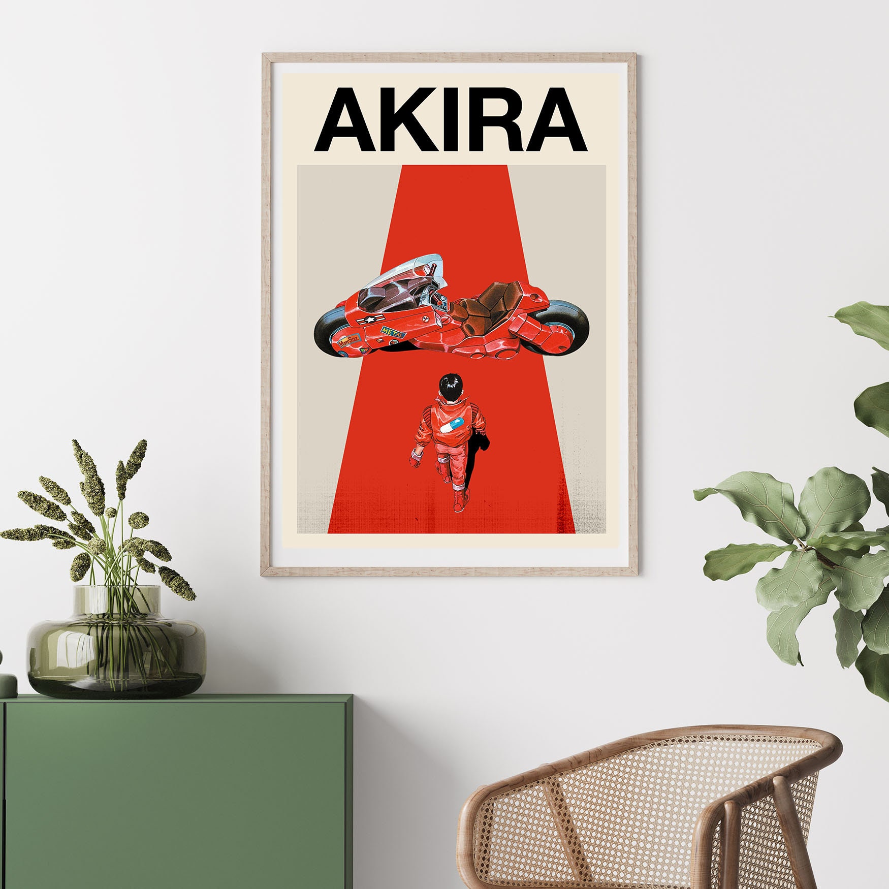 AKIRA Movie Poster | Film Posters | Minimalist Movie Poster