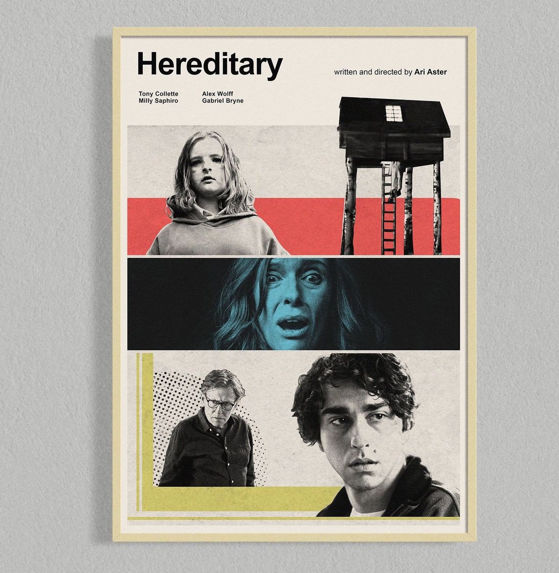 Hereditary Movie Movie Poster | Film Posters | Minimalist Movie Poster