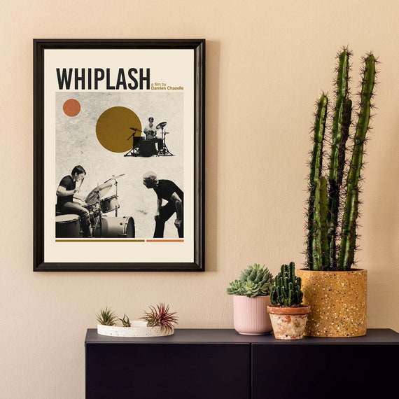 Affiche Sur Toile Whiplash - 40 X 60 Cm, Style Sans Cadre, Impression Haute Résolution, Décoration Murale Chambre, Salon, Bureau