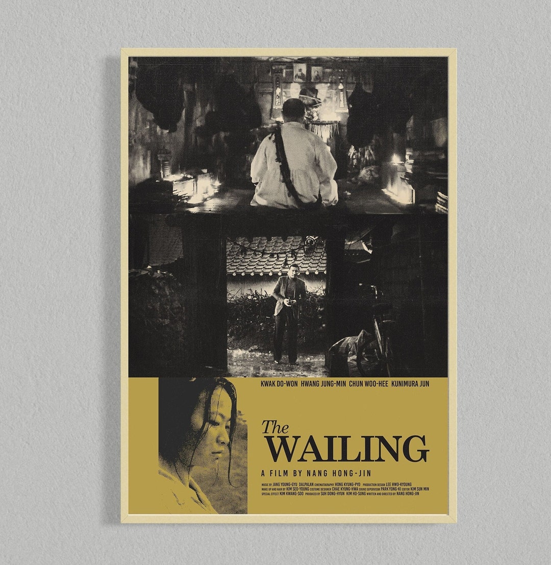 The Wailing Mid Century Movie Poster Film Posters Minimalist Movie