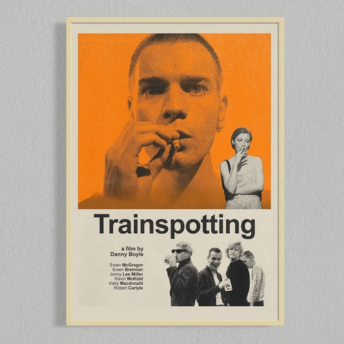 Trainspotting Movie Poster | Film Posters | Minimalist Movie