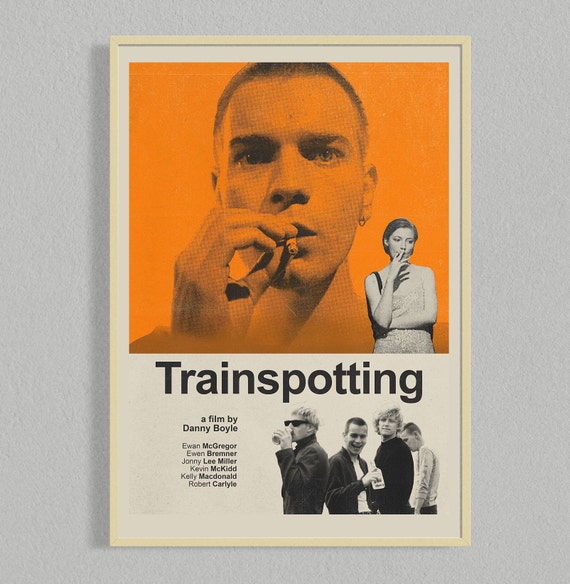 【Trainspotting】 トレインスポッティング ポスター【映画】 Amazon.co.jp: Dubdubd トレインスポッティングクラシック映画