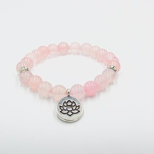Rose Quartz Stretch Bracelet