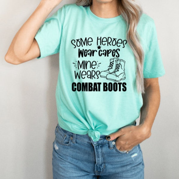 Some hero's wear capes, My wears combat boots