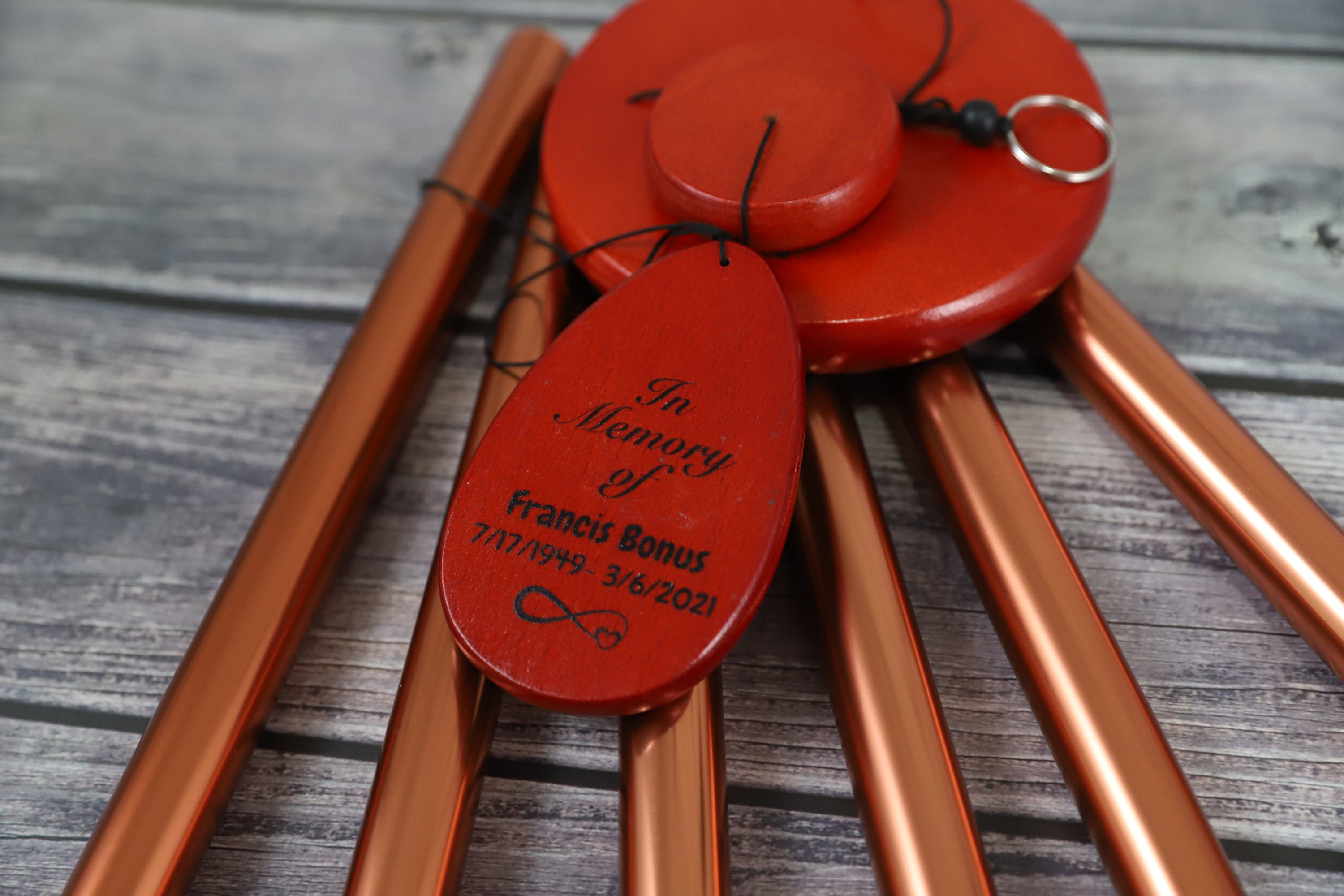 Memorial Wind ChimesPersonalized Wind Chimes Sympathy Gift Etsy