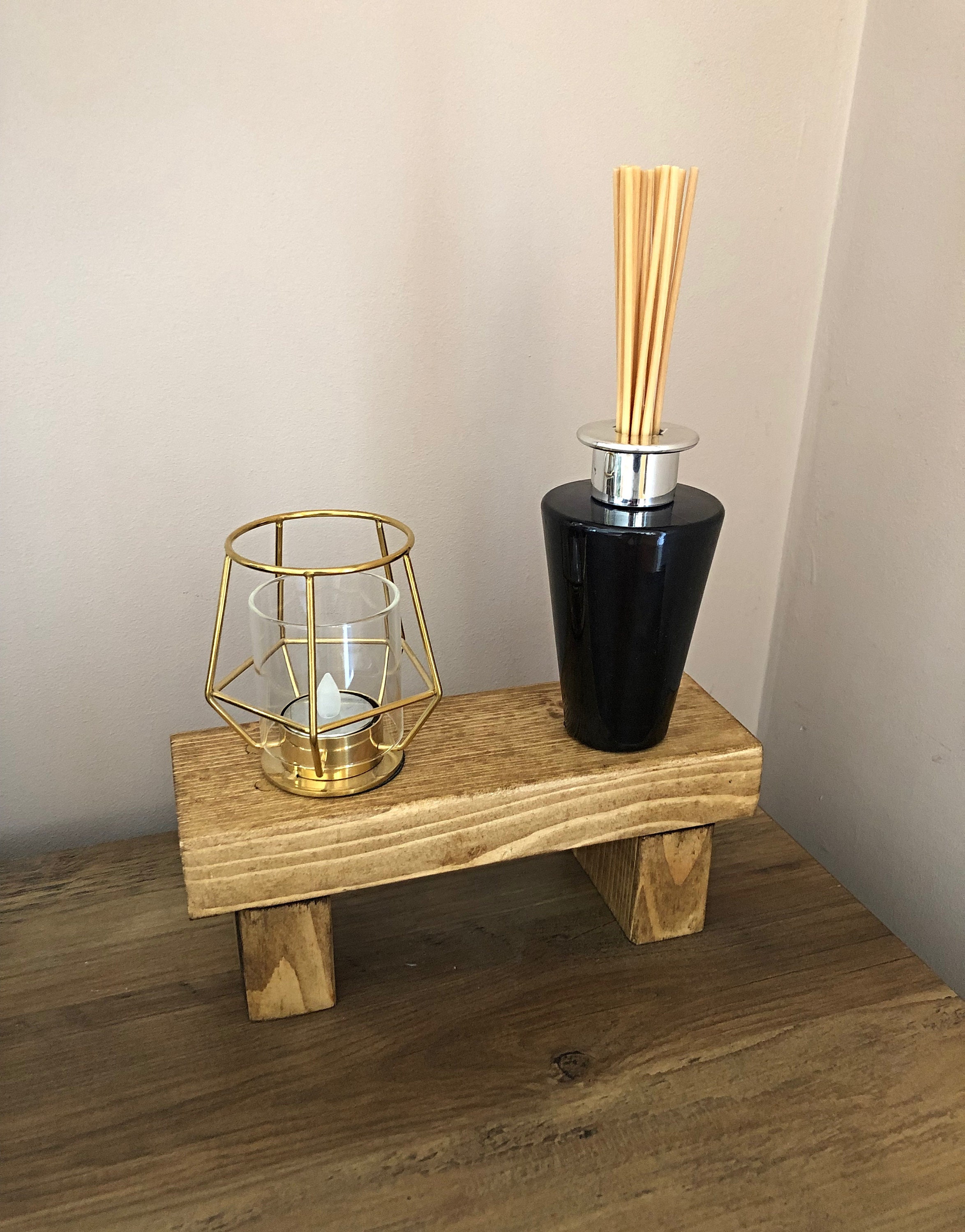 Wooden Countertop Tray Kitchen Stand Bathroom Shelf Riser Etsy UK