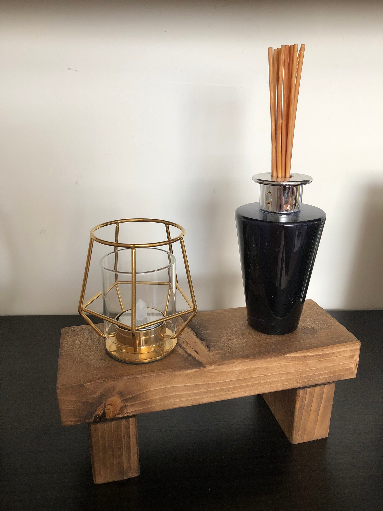 Wooden Countertop Tray Kitchen Stand Bathroom Shelf Riser Etsy UK