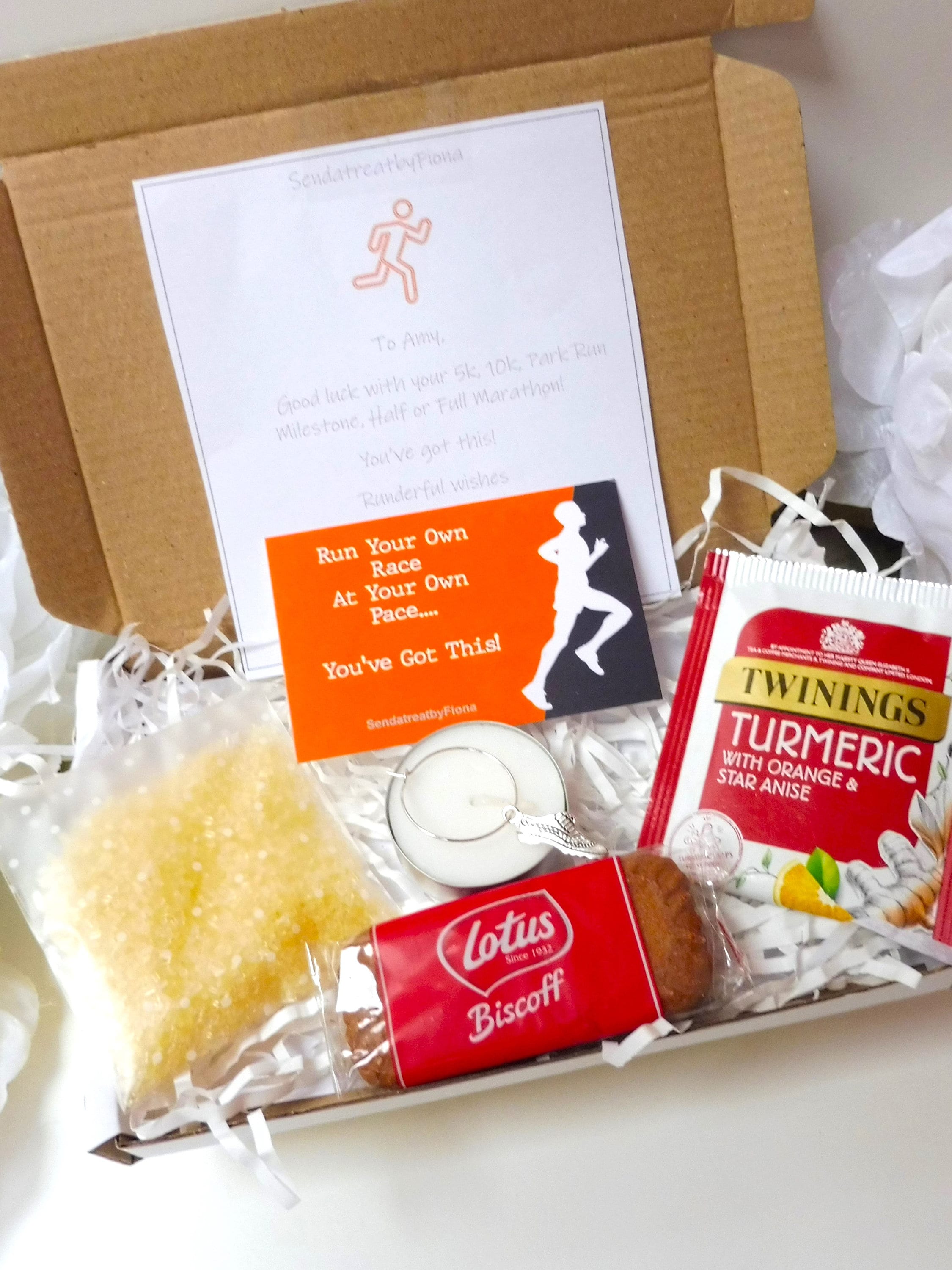 Runners Letterbox Gift, Running Box, Runners Motivational Box, Good