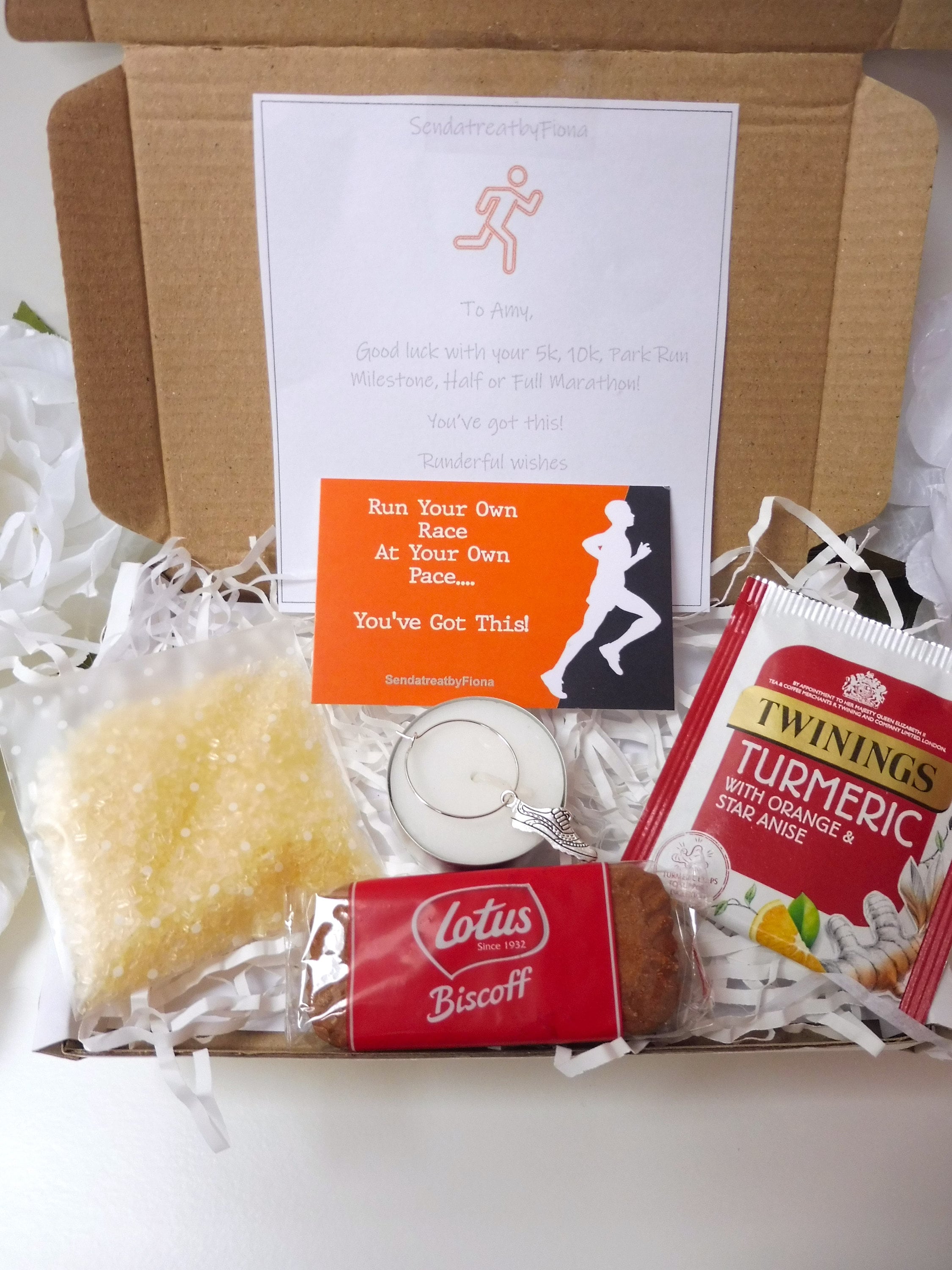 Runners Letterbox Gift, Running Box, Runners Motivational Box, Good
