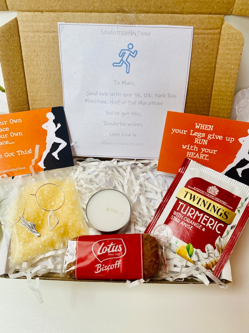 Runners Letterbox Gift, Running Box, Runners Motivational Box, Good