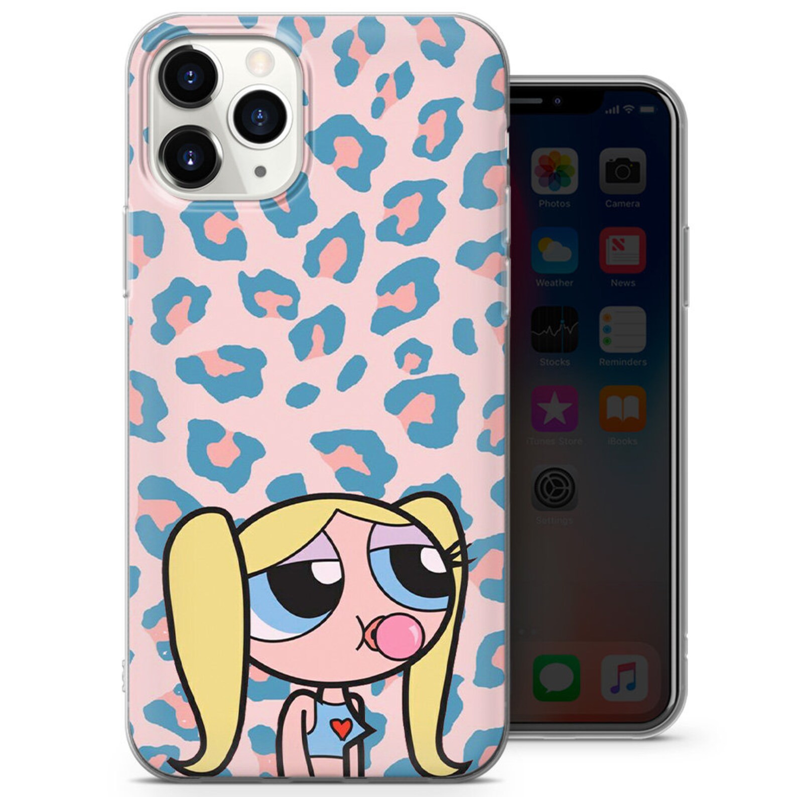 Powerpuff Girls Phone Case Fit for iPhone 12 8 XS XR 11 Etsy