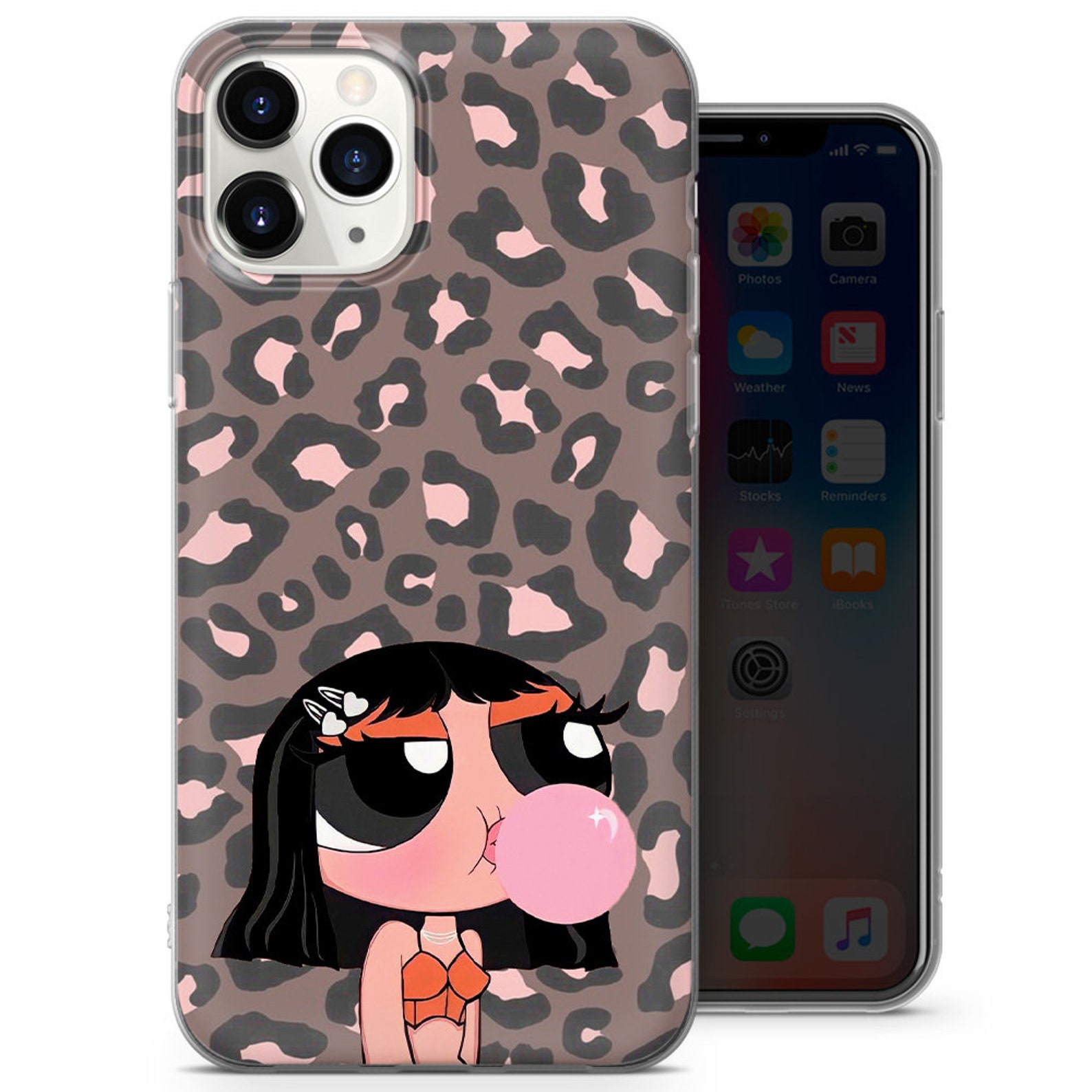 Powerpuff Girls Phone Case Fit for iPhone 12 8 XS XR 11 Etsy