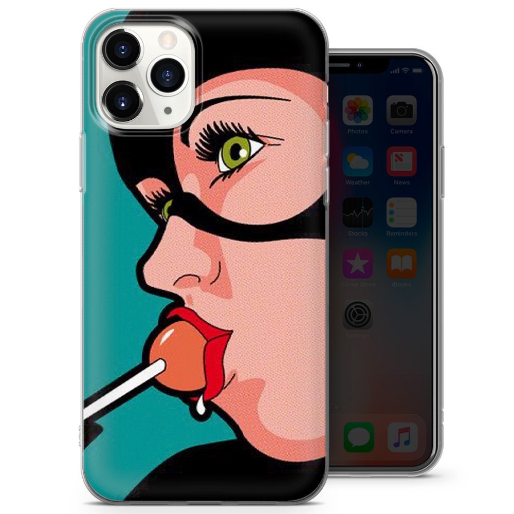 Pop Art Phone Case Retro Aesthetic Phone Cover Fit for iPhone Etsy
