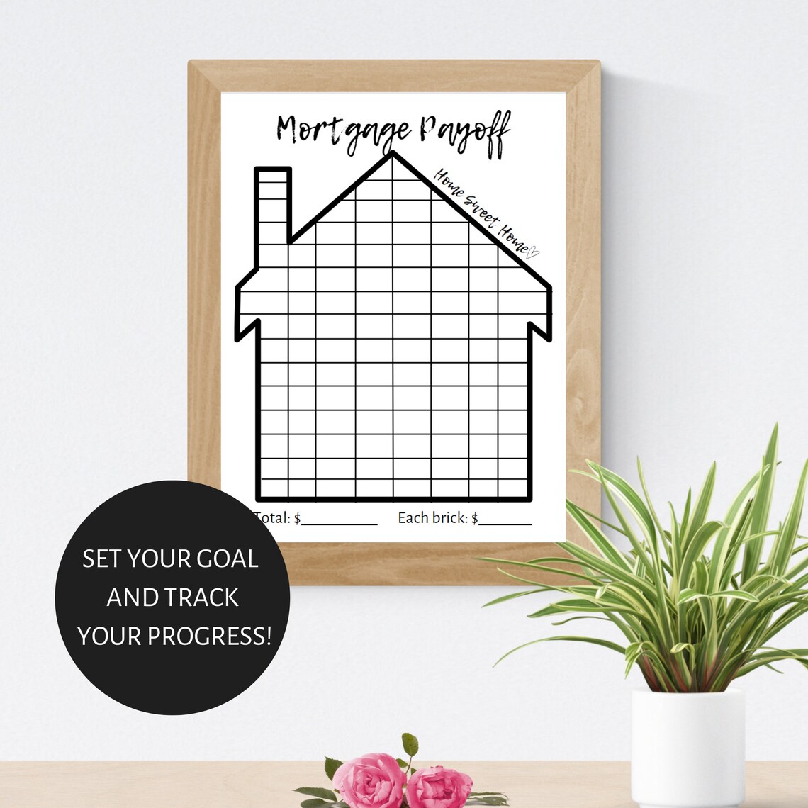 Mortgage Payoff Tracker Instant Download Printable Debt - Etsy