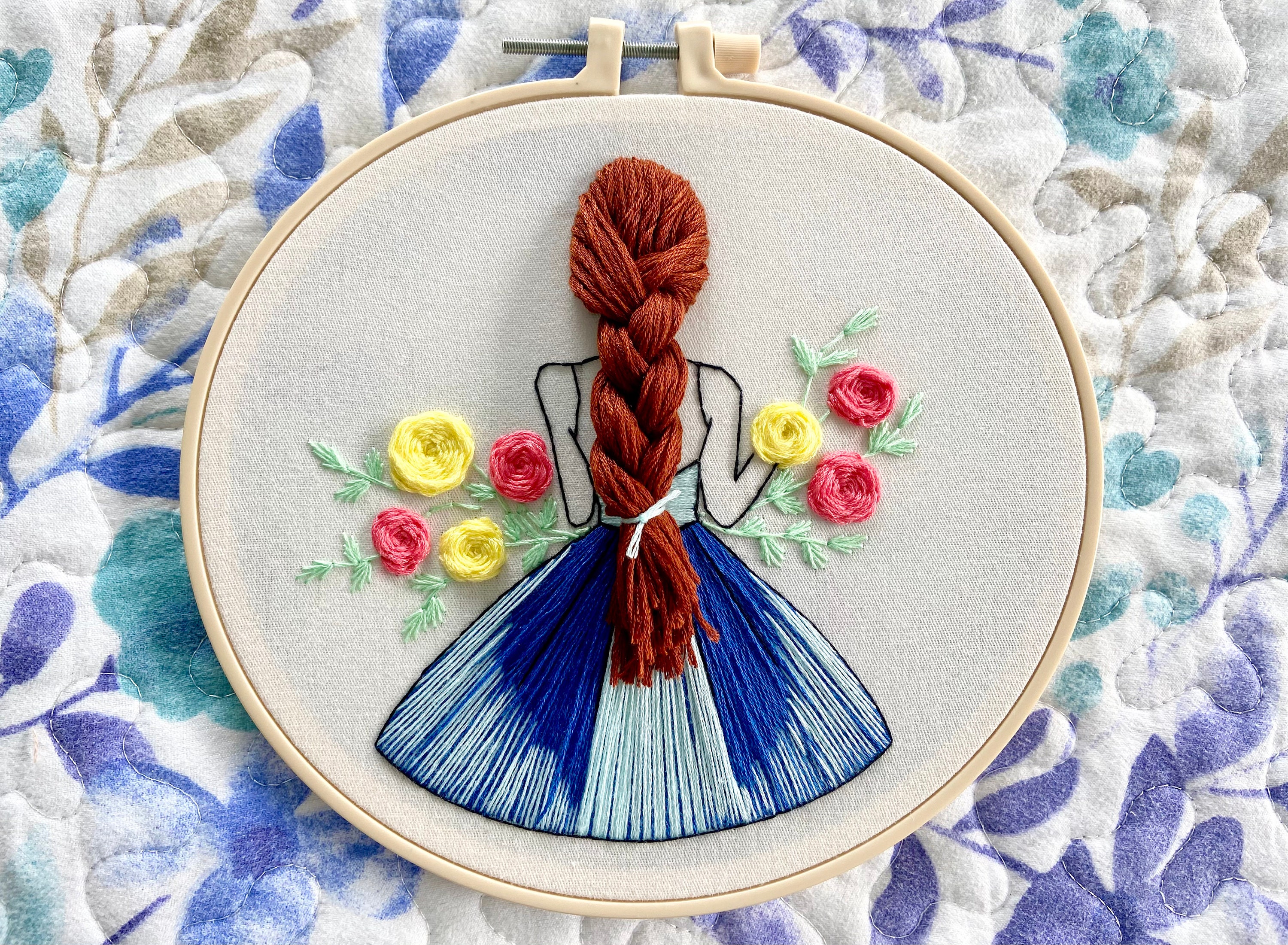 Hair embroidery 2024