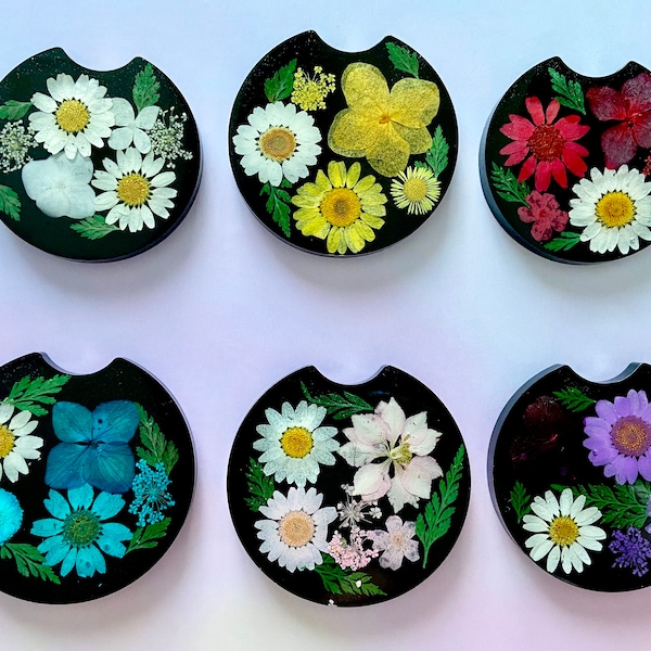 Resin Car Coaster Etsy