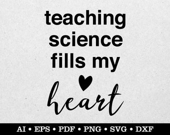 Science Teacher svg, Teacher Appreciation svg, Teacher Retirement svg, Science svg, ai eps pdf svg png dxf