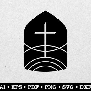 Cross svg, Church Logo svg, Cross Logo svg, ai eps pdf svg png dxf
