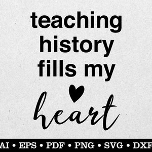 History Teacher svg, Teacher Appreciation svg, Teacher Retirement svg, History svg, ai eps pdf svg png dxf