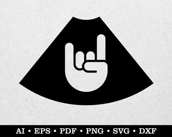 Ultrasound svg, Metal Mom svg, Rocker Mommy svg, Sonographer svg, ai eps pdf svg png dxf