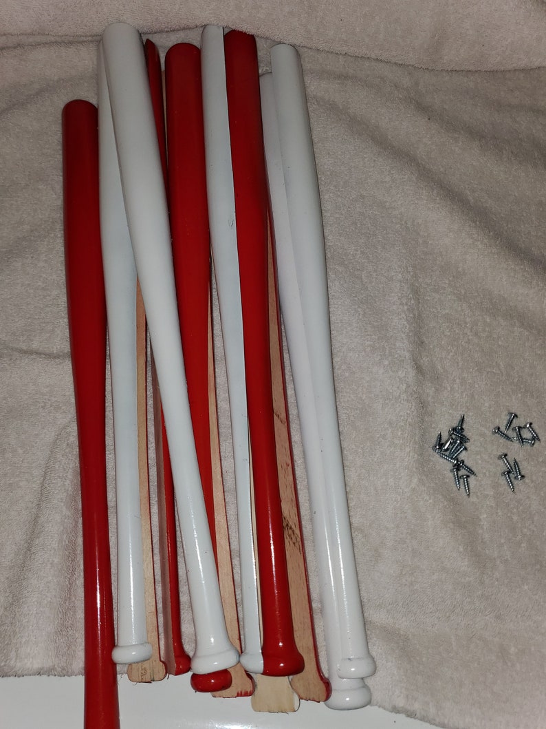 DIY Baseball Bat Flag Kit Etsy