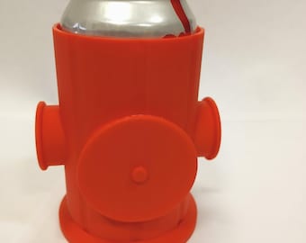 Fire Hydrant Can holder, Koozy, Cozie. perfect gift for Firefirefighter. Can holder, Dad gift, Firefighter, Fireman, Father's day gift.