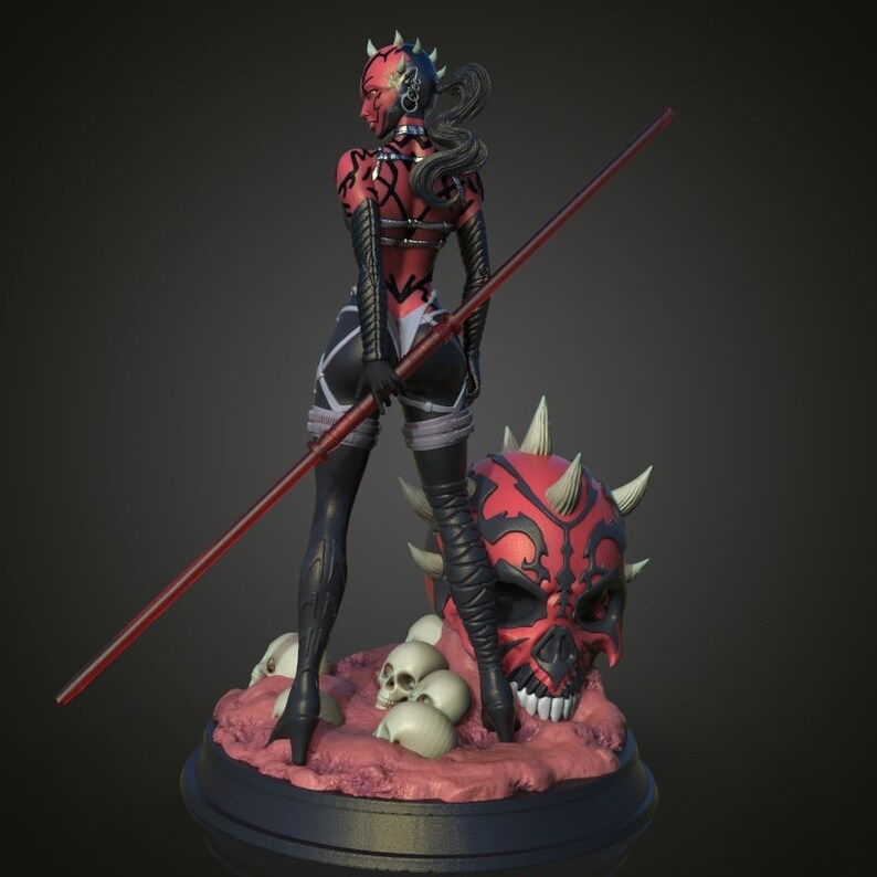 Darth Maul 3D Model Sexy girl stl | Etsy