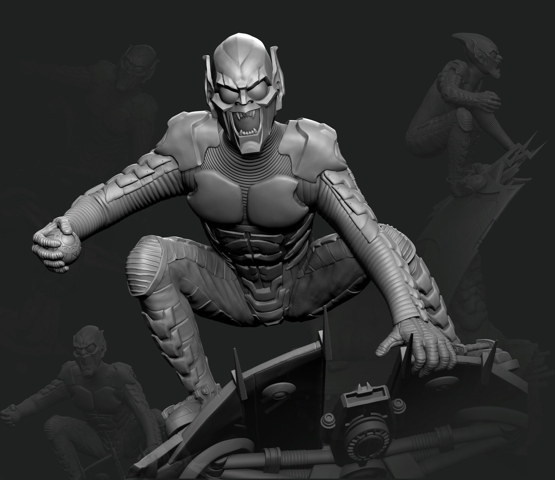 Green Goblin movie 3D Model STL | Etsy