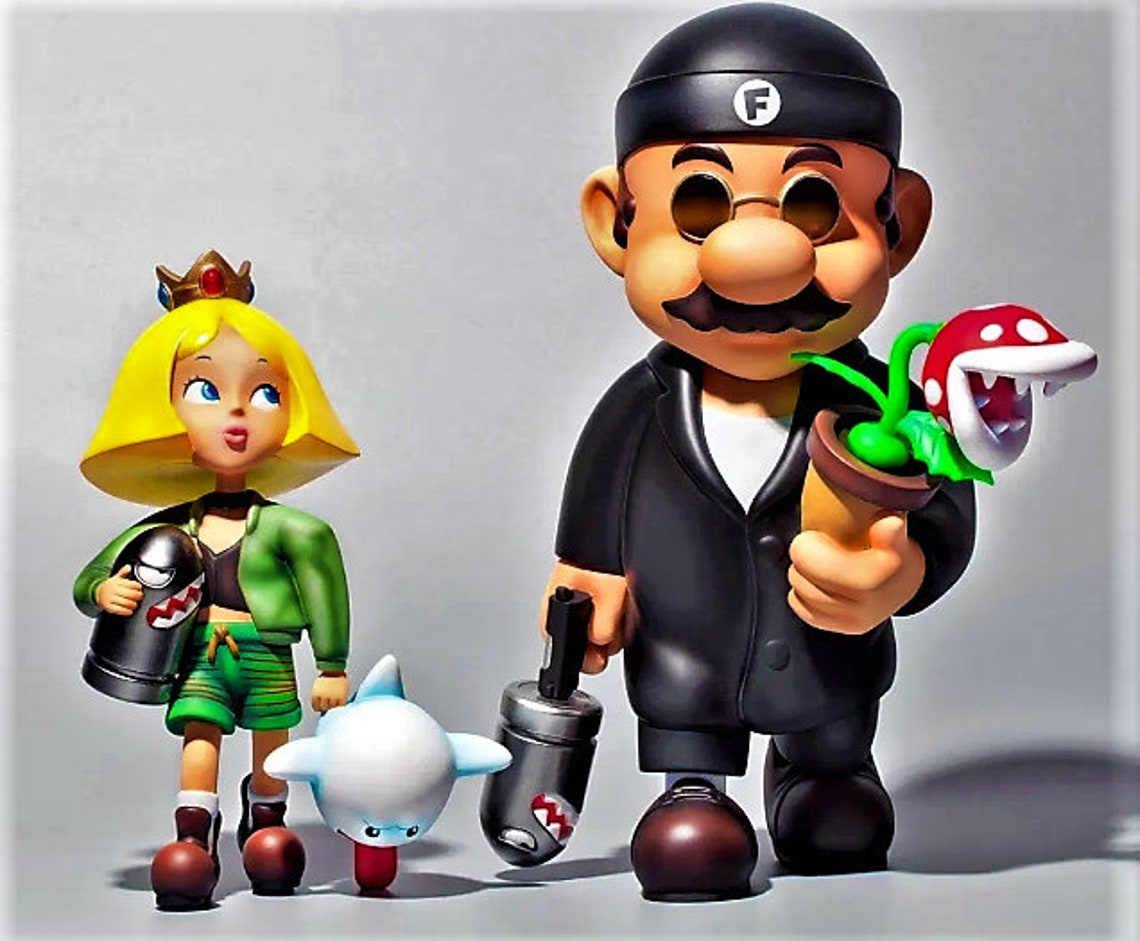 Super Mario Leon 3D Model STL Etsy