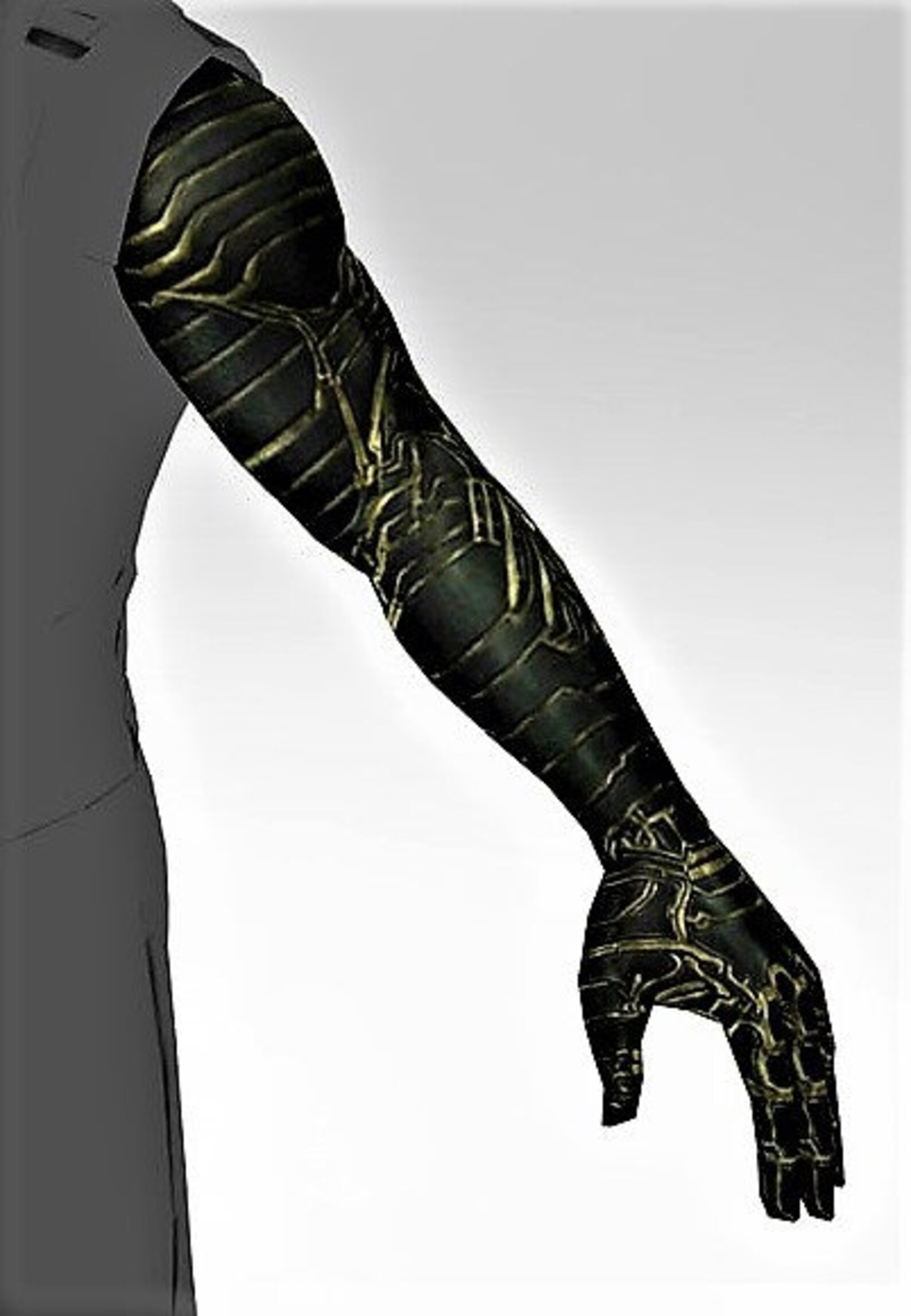 Winter Soldier Arm Bucky barnes 3D Model STL Etsy