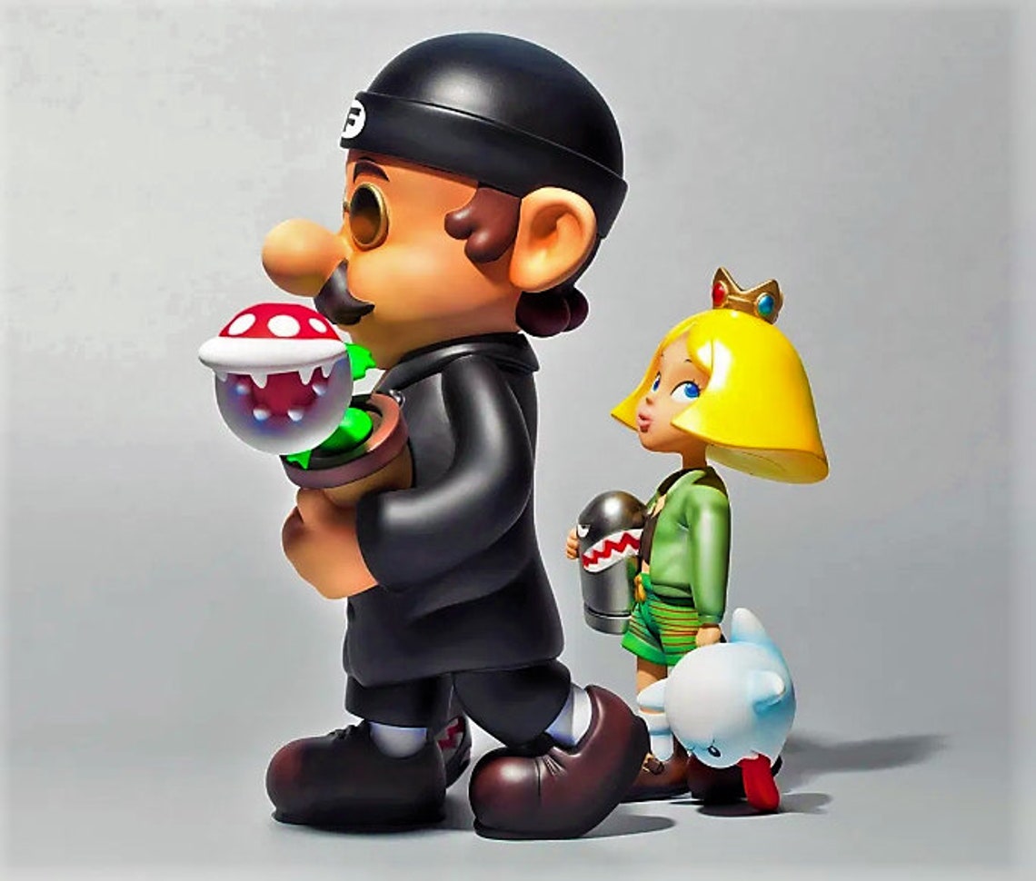 Super Mario Leon 3D Model STL Etsy