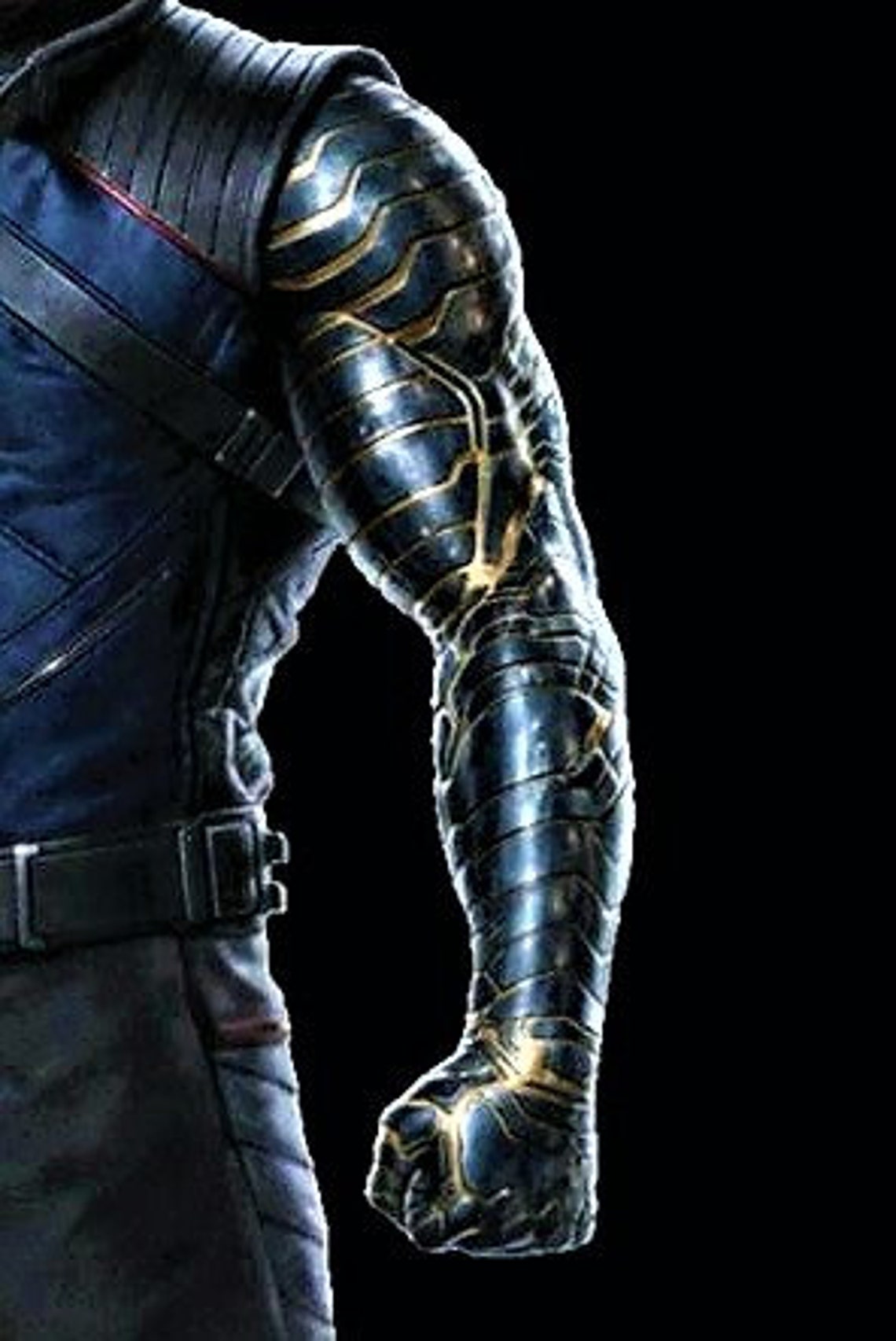Winter Soldier Arm Bucky barnes 3D Model STL Etsy