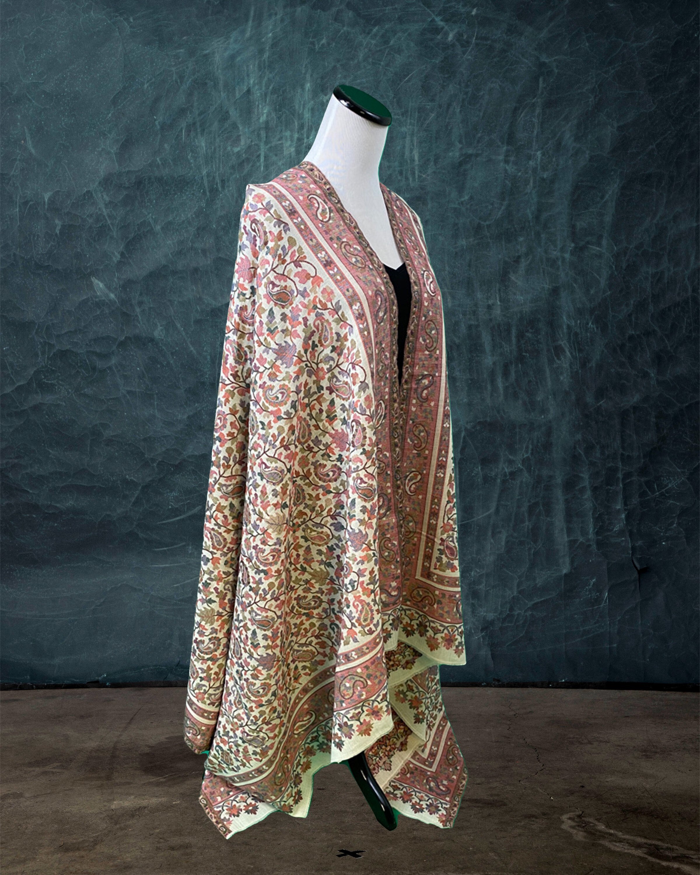 The Gulzaar Pure Pashmina Shawl Pashmina Shawl Etsy Canada