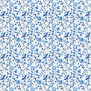 Blau Blumen Muster #F71, Frühlings Clay Transfer Papier, Sommer Transfer Papier, Transferpapier für Clay Ohrringe