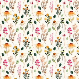 Wildflower Floral Water Soluble Clay Transfer Paper #F14, Spring Clay Transfer Paper, Summer Transfer Paper, Transfer Paper Clay Earrings