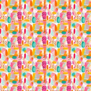 Modern Abstract #1 Water Soluble Clay Transfer Paper, Colorful Clay Transfer Paper, Summer Transfer Paper, Transfer Paper for Clay Earrings