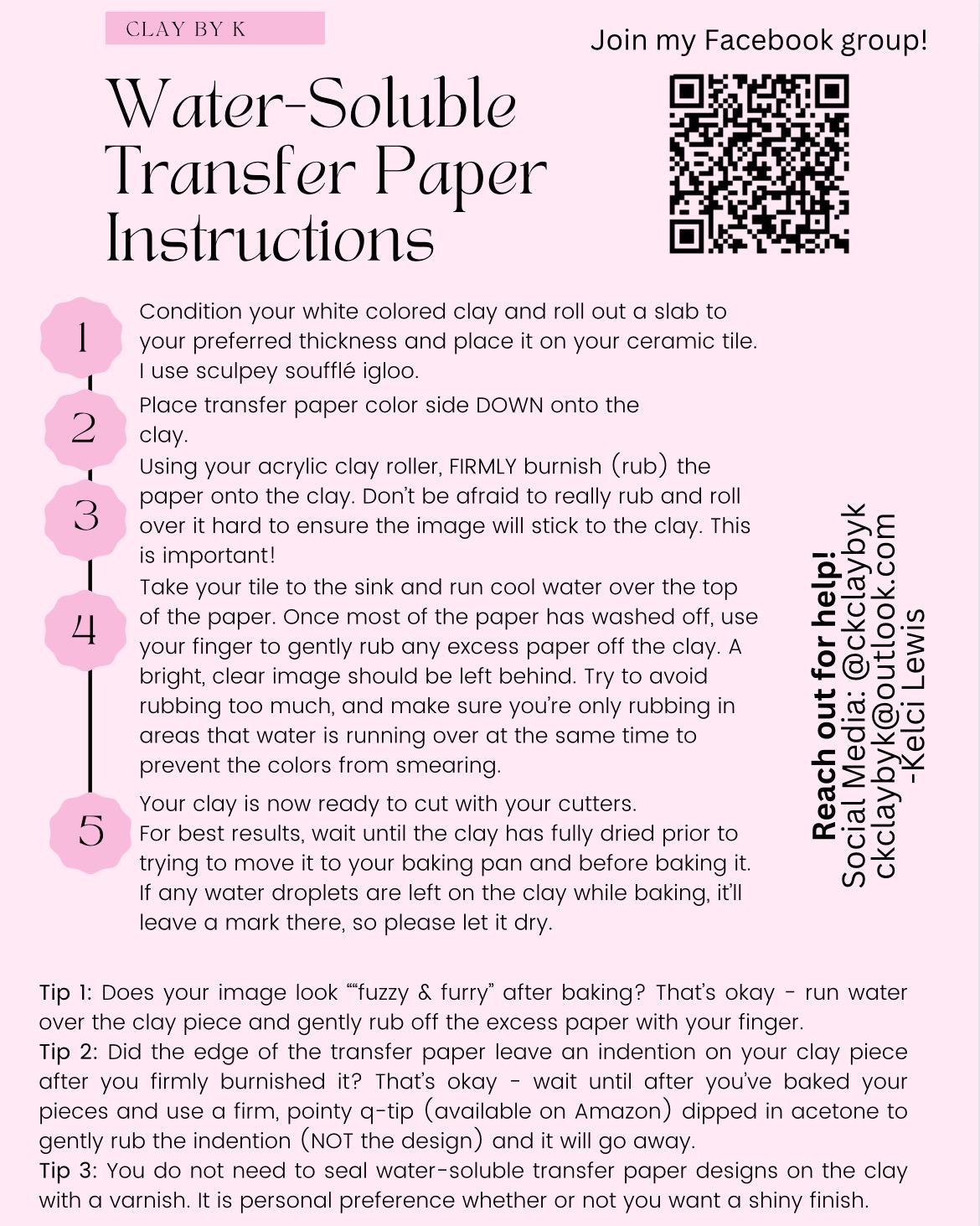 5 Feuilles Décalcomanies Pour Argile Polymère – Motifs Noël (Flocons, Bonnets, Canne…) – Transfert à L’Eau – DIY Bijoux - 2