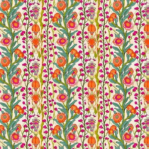 Retro Florals Clay Transfer Paper #RF3, Buntes Boho Muster für Sommer Ohrringe, wasserlösliches Transferpapier für Polymer Clay Ohrringe