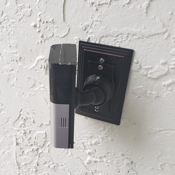 Kit Di Montaggio Per Staffa Di Regolazione Per Montaggio Angolare, Staffa Per Piastra Di Montaggio, Adattatore Per Regolazione Dell'angolo (campanello - Foto 10